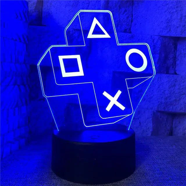 Luz Gamer 3D LED RGB - Mejora tu Configuración de Juego