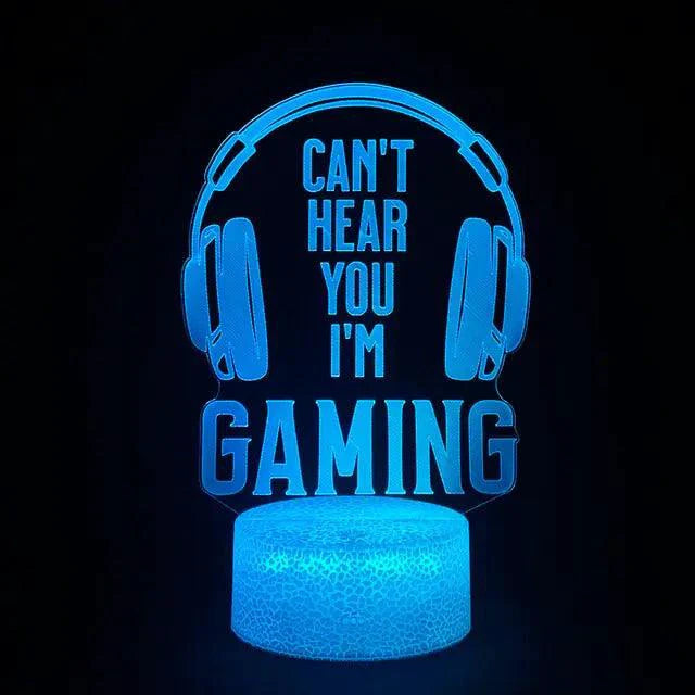 Luz Gamer 3D LED RGB - Mejora tu Configuración de Juego