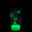 Luz Gamer 3D LED RGB - Mejora tu Configuración de Juego