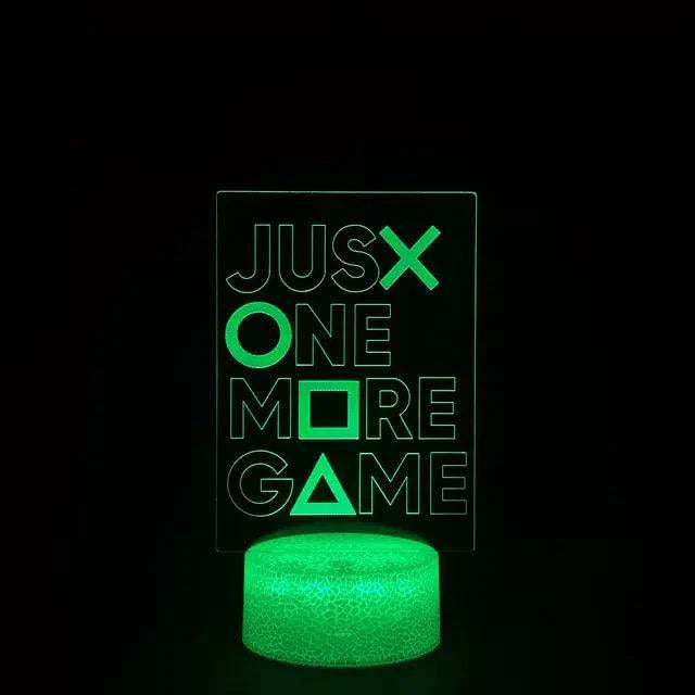 Luz Gamer 3D LED RGB - Mejora tu Configuración de Juego