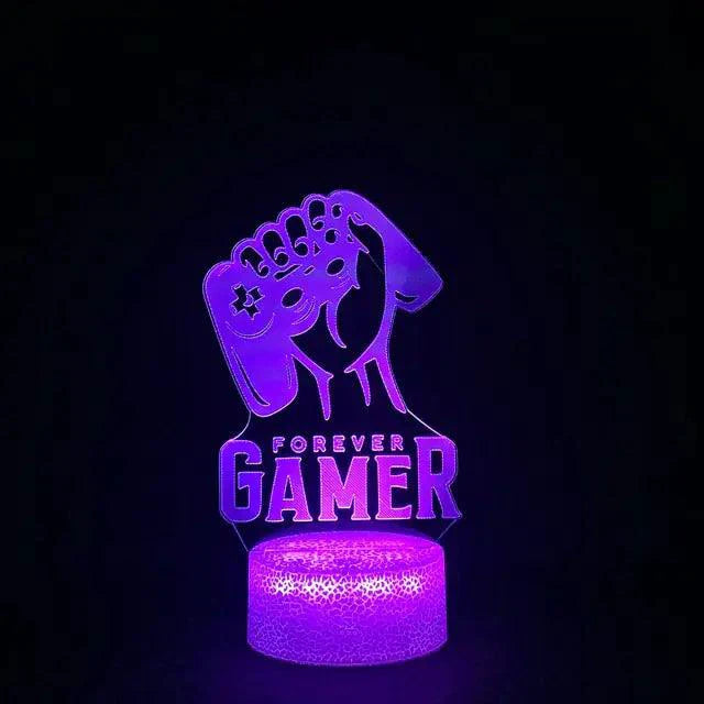 Luz Gamer 3D LED RGB - Mejora tu Configuración de Juego