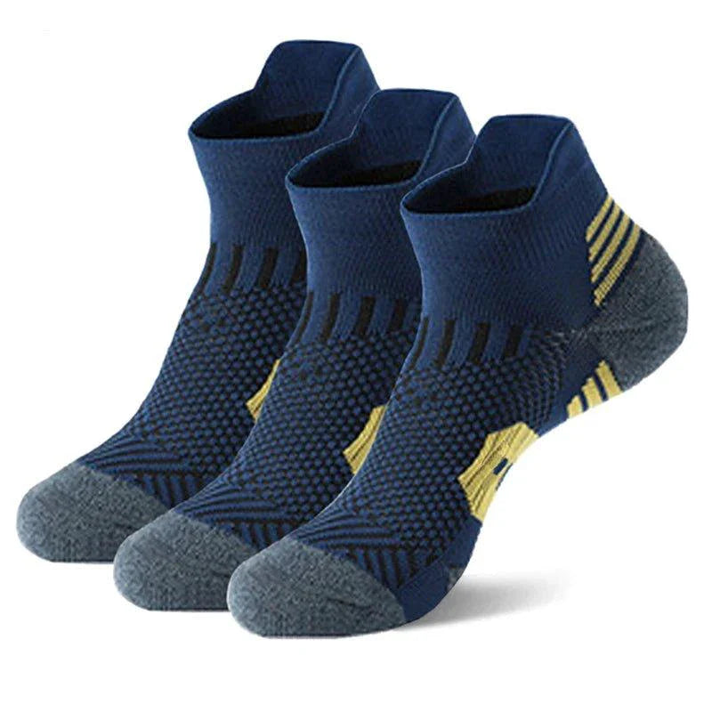 3 Pair Professional Fitness Sports Socks - Non-Slip & Quick-Drying