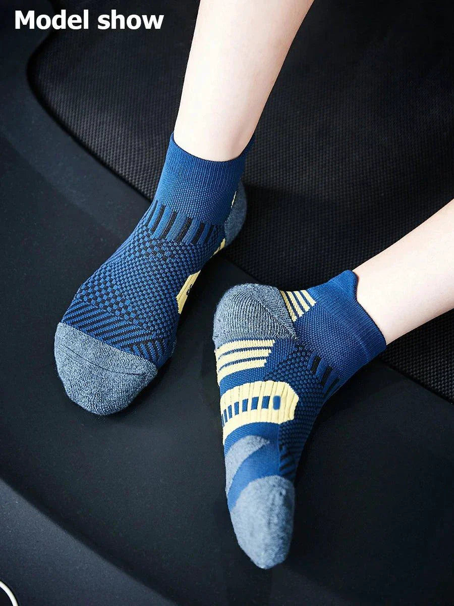 3 Pair Professional Fitness Sports Socks - Non-Slip & Quick-Drying