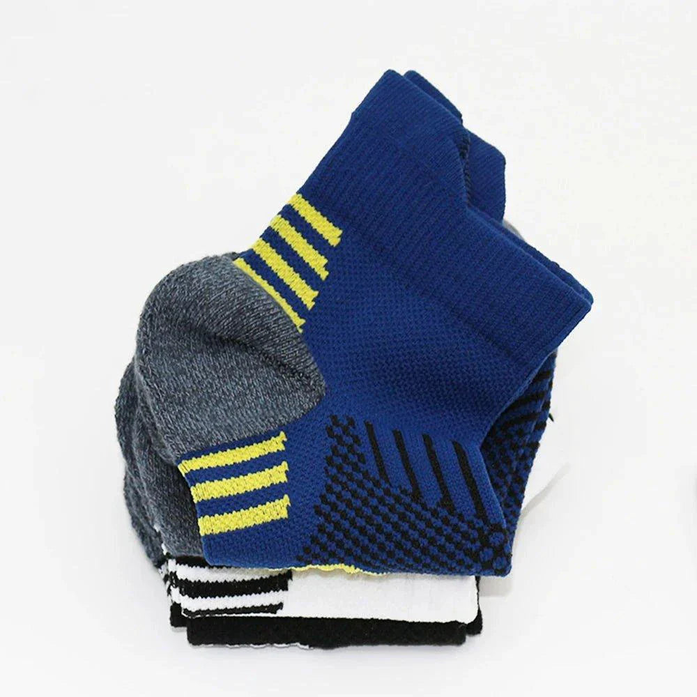 3 Pair Professional Fitness Sports Socks - Non-Slip & Quick-Drying