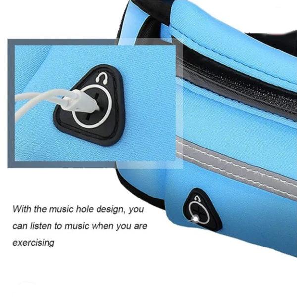 Sac de taille Slim Fitness pour la course et les activités de plein air