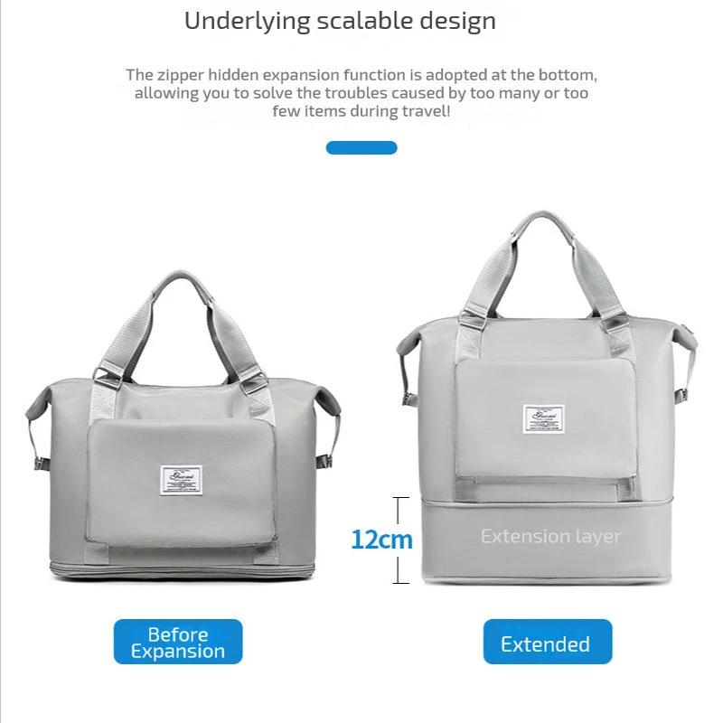 Sac à dos de voyage pliable polyvalent pour femmes