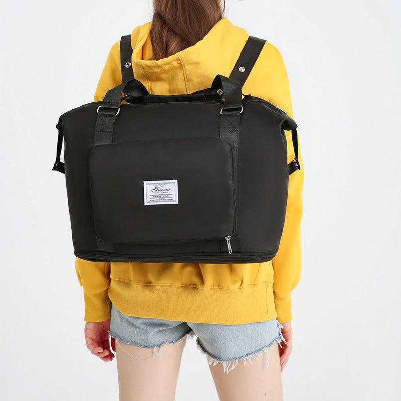 Sac à dos de voyage pliable polyvalent pour femmes