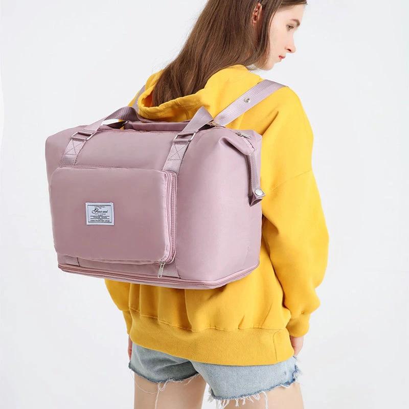 Sac à dos de voyage pliable polyvalent pour femmes