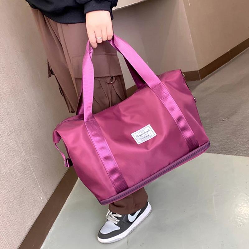 Large Capacity Fitness Gym Shoulder Bag for Travel and Workouts