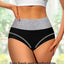 4 pcs Braguitas de Cintura Alta para Mujer - Cómodas y Transpirables