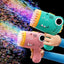 Machine à bulles dinosaure à 40 trous - Pistolet à bulles électrique pour s'amuser en extérieur