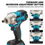 Kit de Llave de Impacto Eléctrica Pro de 5 Piezas