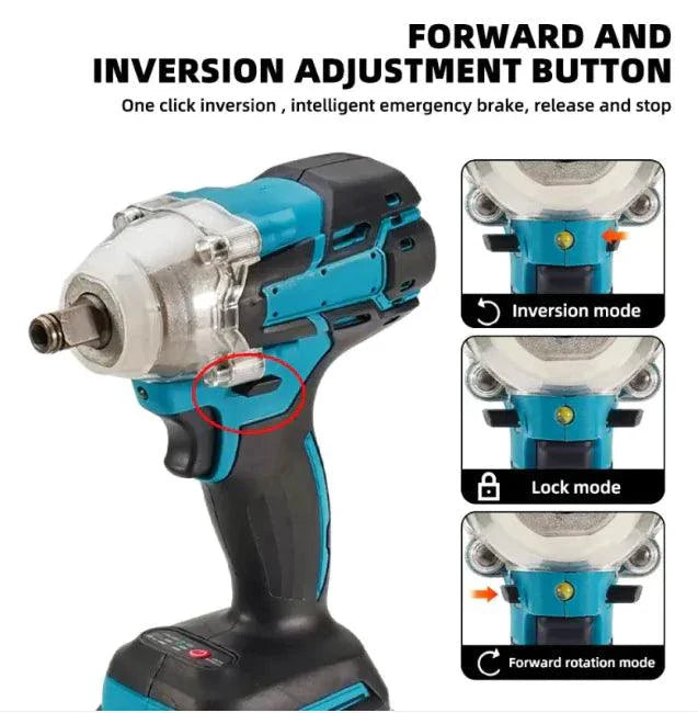 Kit de Llave de Impacto Eléctrica Pro de 5 Piezas