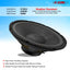 5Core Max Bass 15 Inch Subwoofer 450W 4Ohm
