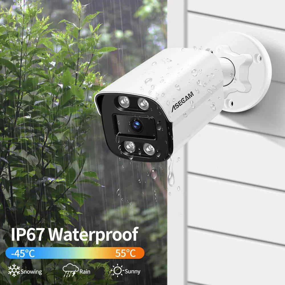 Cámara IP de 8MP: Claridad 4K, Audio Mejorado y Visión Nocturna