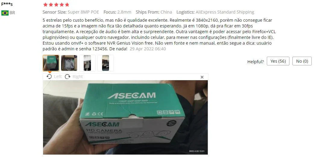 Cámara IP de 8MP: Claridad 4K, Audio Mejorado y Visión Nocturna