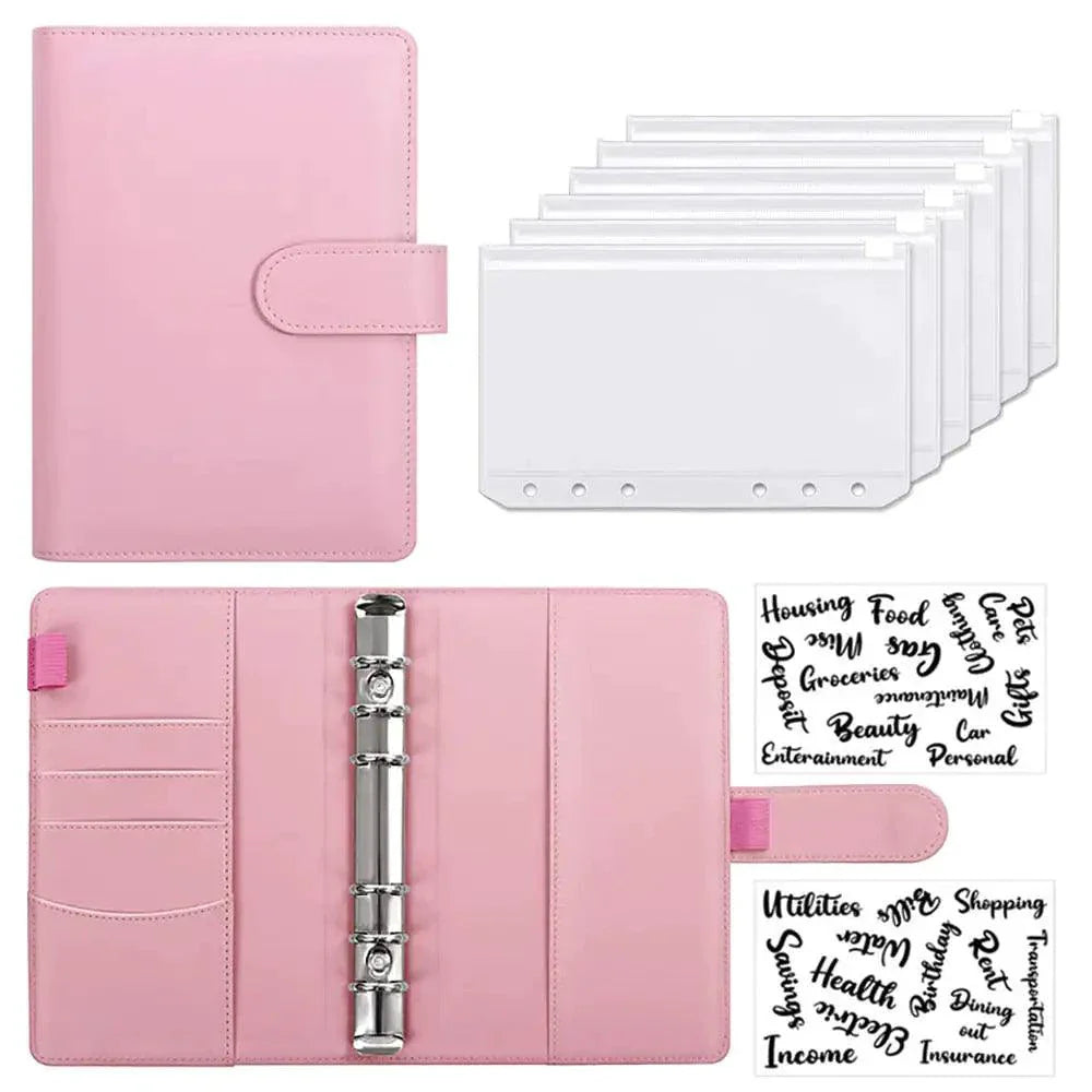 Organisateur Financier en Cuir Deluxe A6