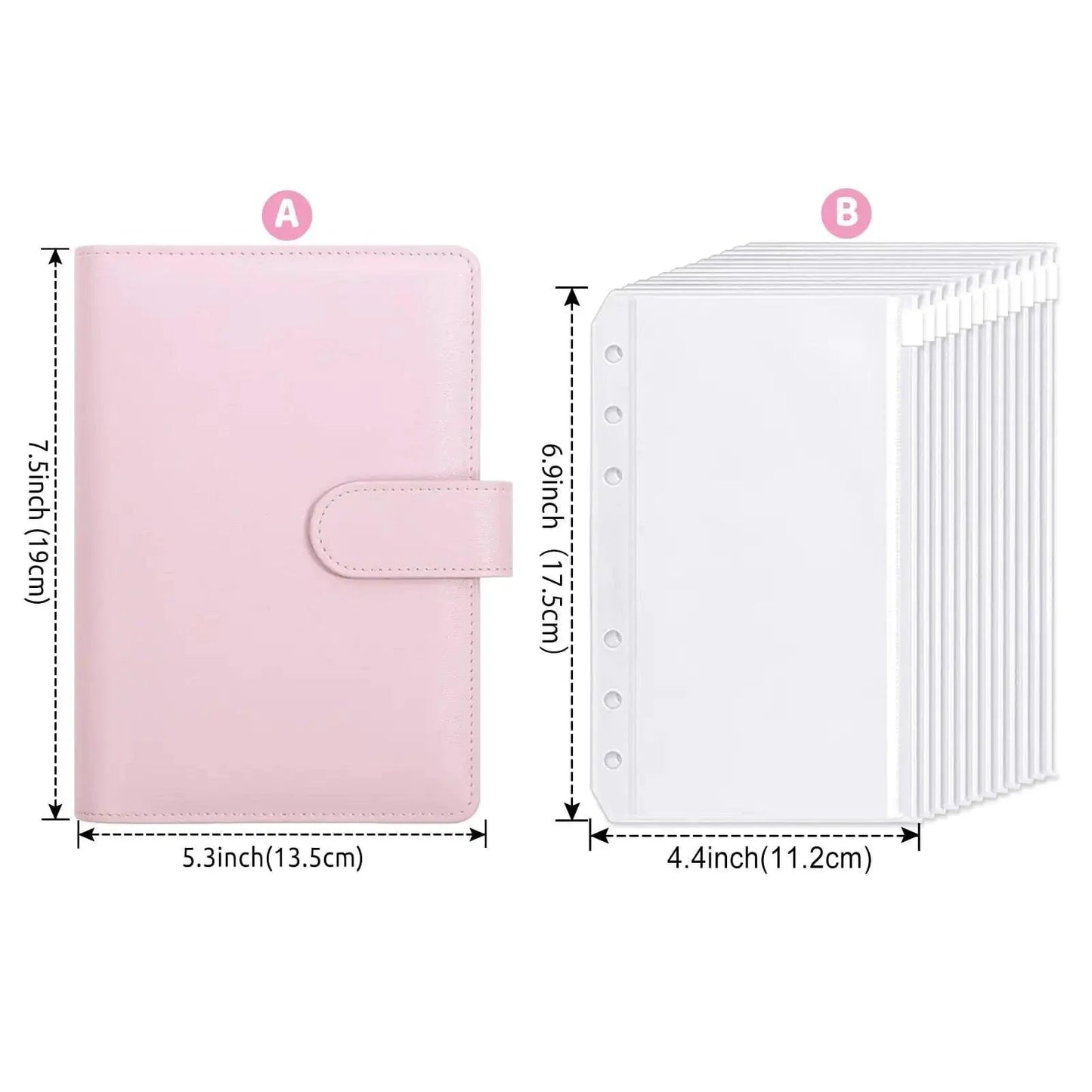 Organisateur Financier en Cuir Deluxe A6