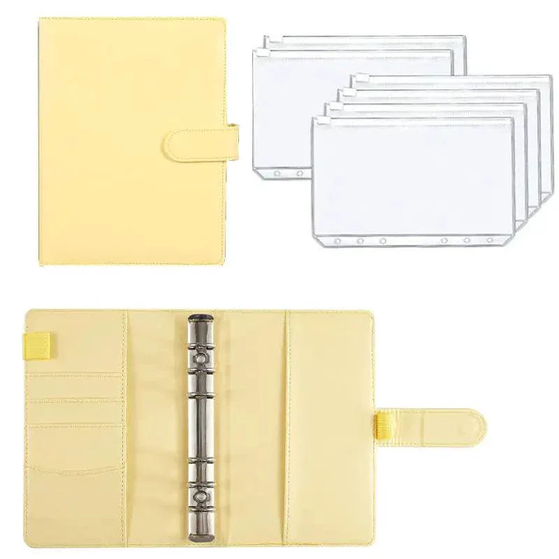 Organisateur Financier en Cuir Deluxe A6