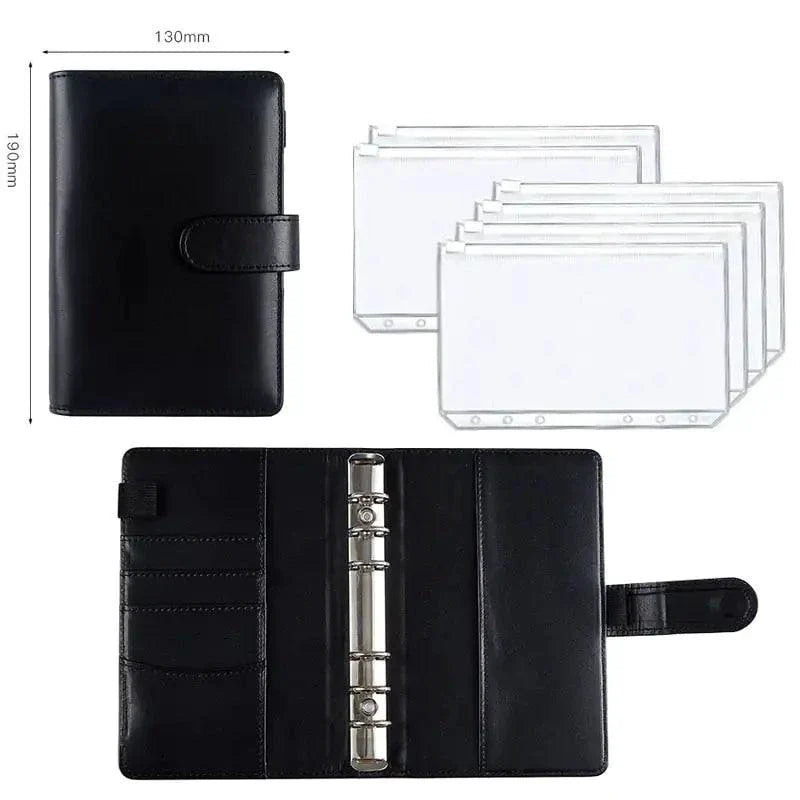 Organisateur Financier en Cuir Deluxe A6