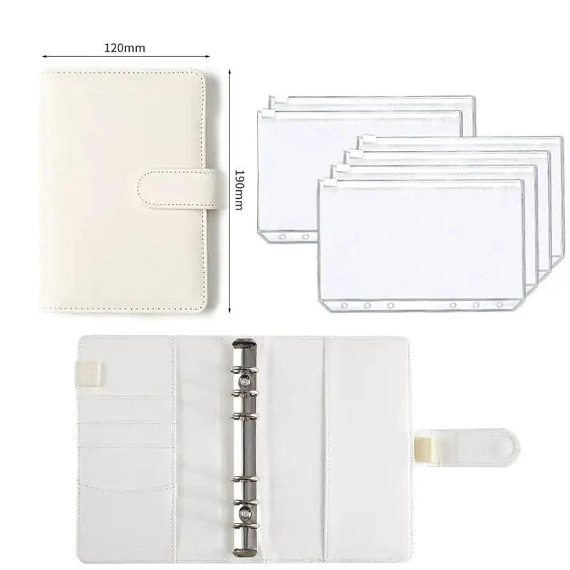 Organisateur Financier en Cuir Deluxe A6
