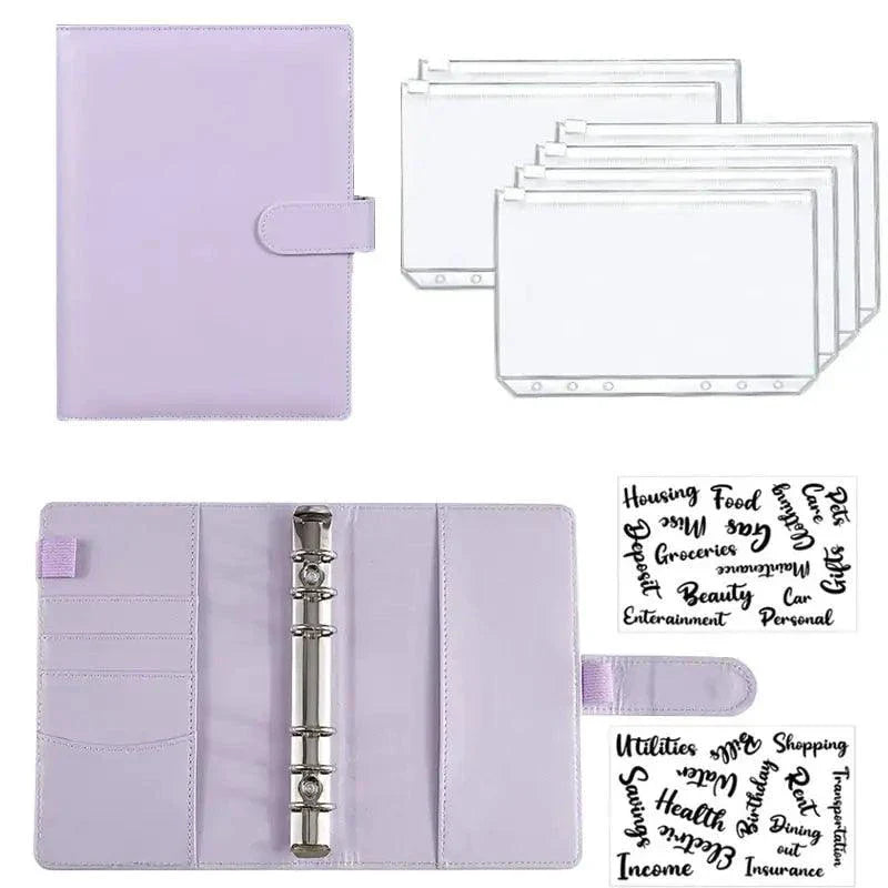 Organisateur Financier en Cuir Deluxe A6