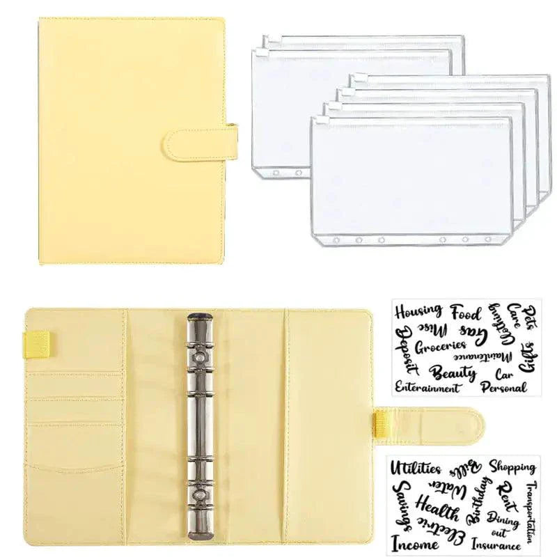 Organisateur Financier en Cuir Deluxe A6