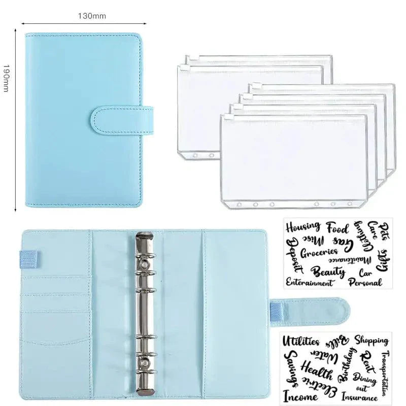 Organisateur Financier en Cuir Deluxe A6