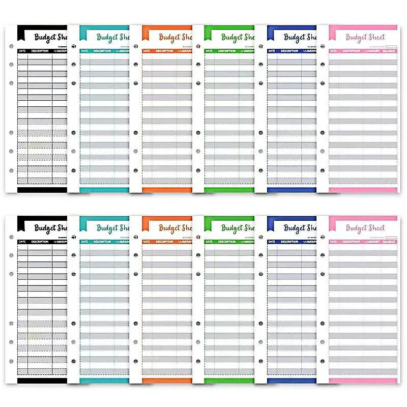 Organisateur Financier en Cuir Deluxe A6