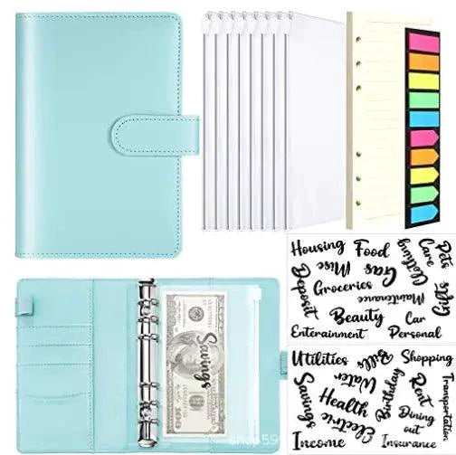 Organisateur Financier en Cuir Deluxe A6