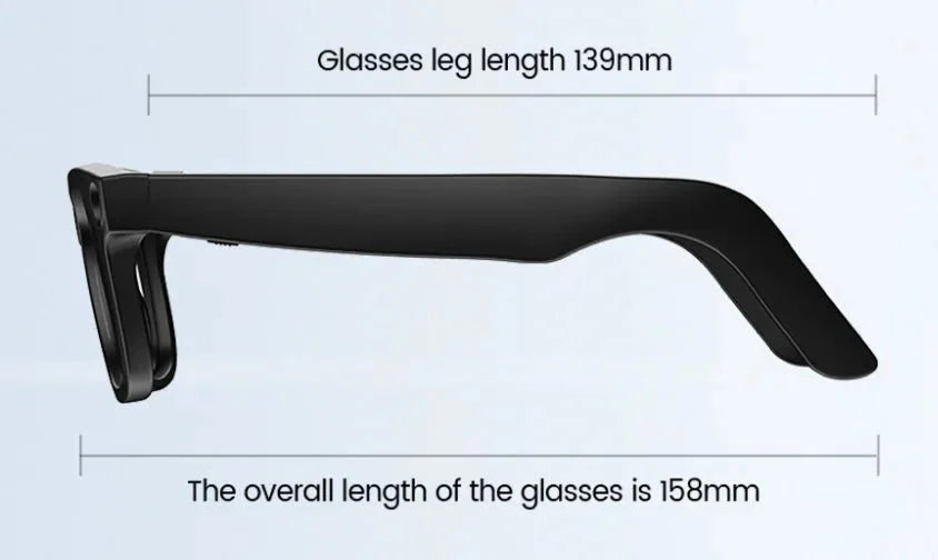 Gafas inteligentes con cámara AI para captura manos libres