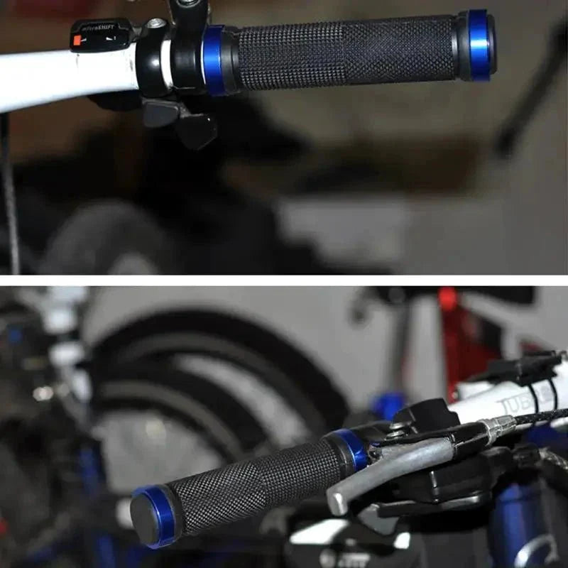 Alloy Superior Comfort Bike Grips for Enhanced Riding Control
