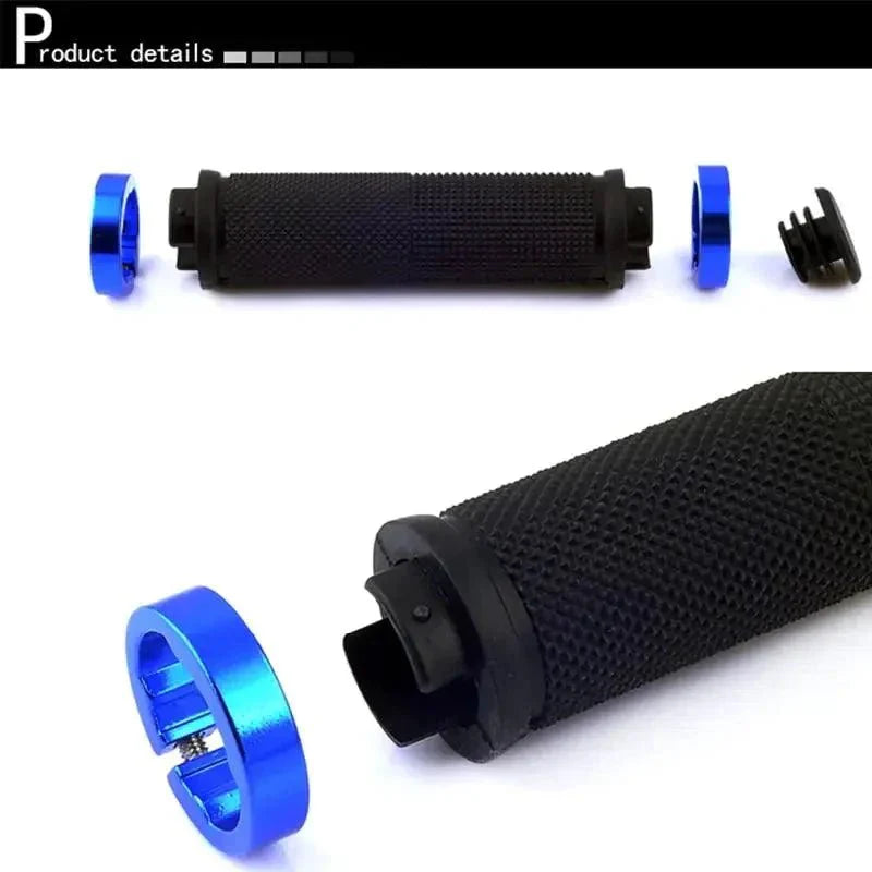 Alloy Superior Comfort Bike Grips for Enhanced Riding Control