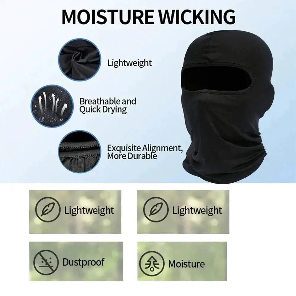 Couvre-visage intégral Alpine pour aventures en plein air