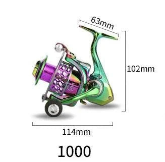 AluSpin Reel Master - Carrete de Pesca Giratorio Premium