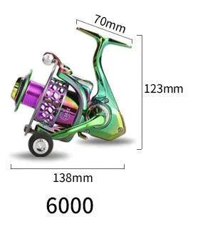 AluSpin Reel Master - Carrete de Pesca Giratorio Premium