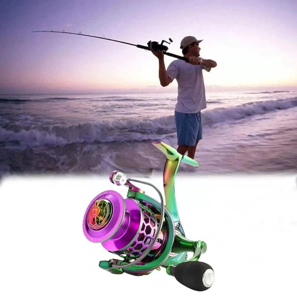 AluSpin Reel Master - Carrete de Pesca Giratorio Premium