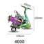 AluSpin Reel Master - Carrete de Pesca Giratorio Premium