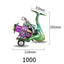 AluSpin Reel Master - Carrete de Pesca Giratorio Premium