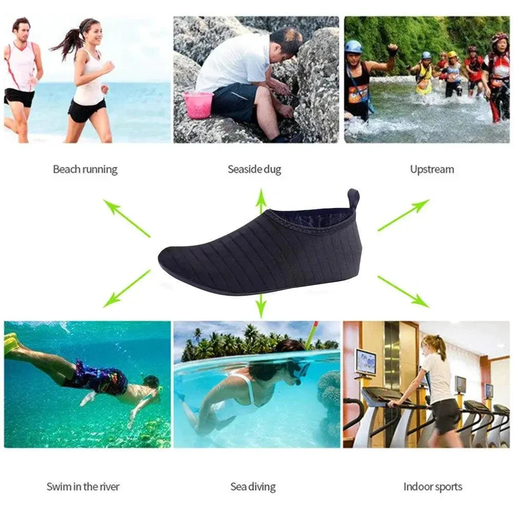 AquaFlex Unisex Quick-Dry Water Shoes for Beach and Yoga