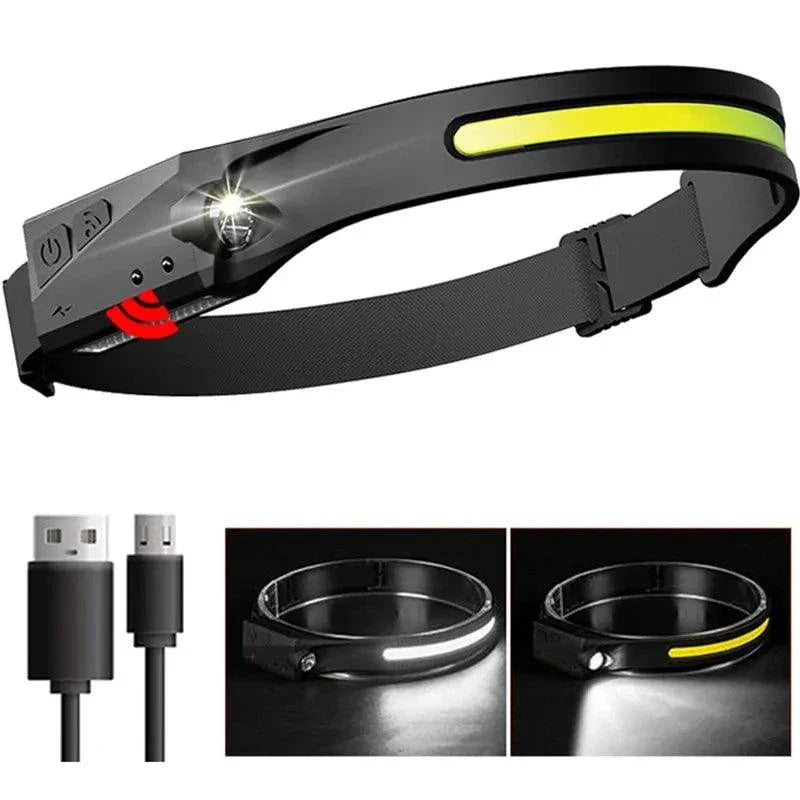 Linterna Frontal LED Adaptativa AutoBright
