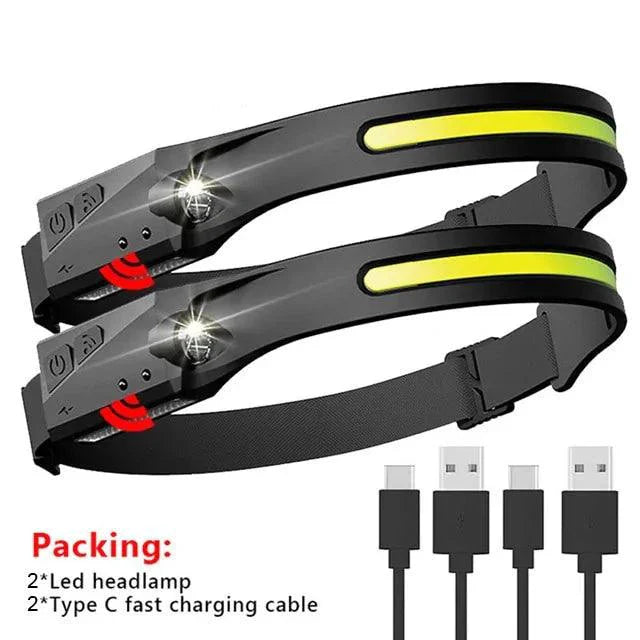 Linterna Frontal LED Adaptativa AutoBright