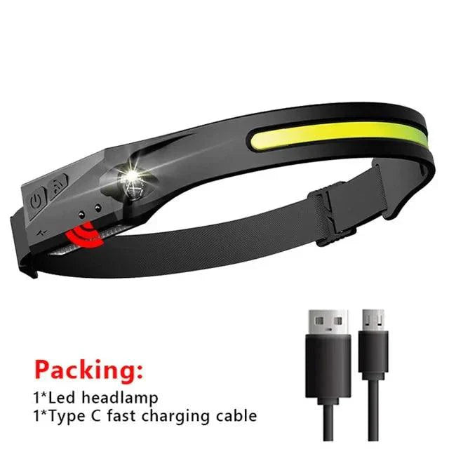 Linterna Frontal LED Adaptativa AutoBright