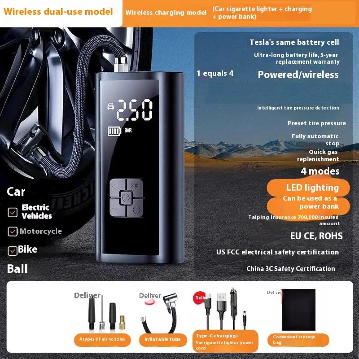 Cylindre AutoCharge - Solution de Charge Efficace pour Véhicules Électriques