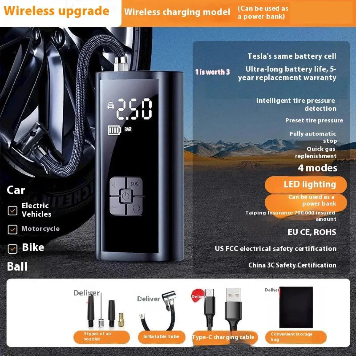 Cylindre AutoCharge - Solution de Charge Efficace pour Véhicules Électriques