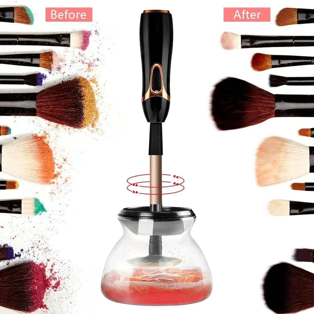 Limpiador Automático de Brochas de Maquillaje