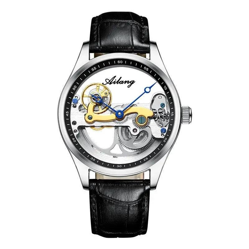 Reloj Mecánico Automático con Correa de Silicona