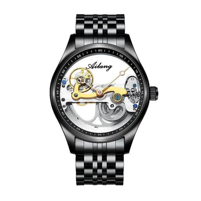 Reloj Mecánico Automático con Correa de Silicona