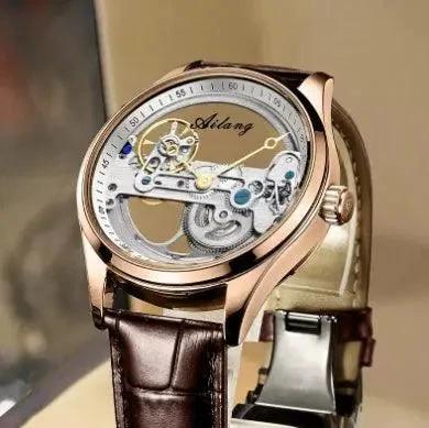 Reloj Mecánico Automático con Correa de Silicona