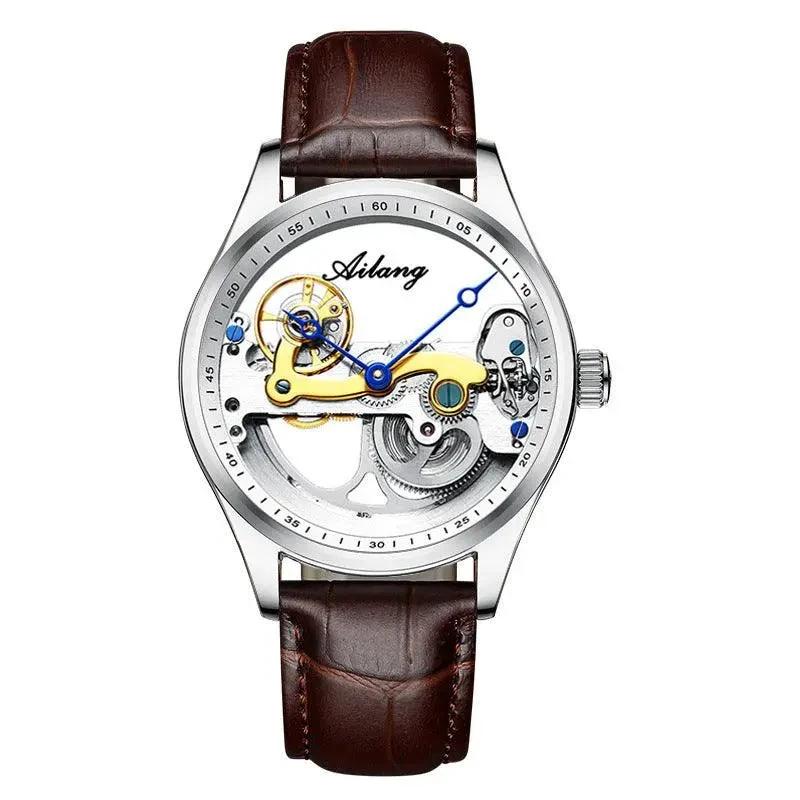 Reloj Mecánico Automático con Correa de Silicona